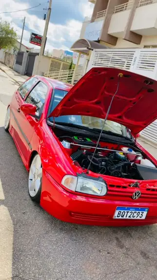 VW GOL GTS VERMELHO REBAIXADO PARA STATUS ❤. 