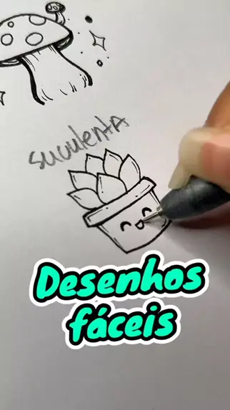 desenhos fofinhos e fáceis para desenhar