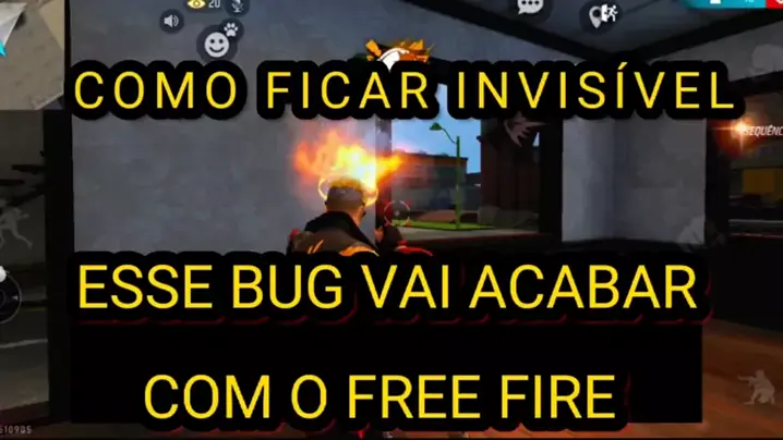 Bug para ficar invisível no free fire #freefire