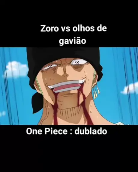 olhos de gavião ve recompensa de zoro｜Pesquisa do TikTok