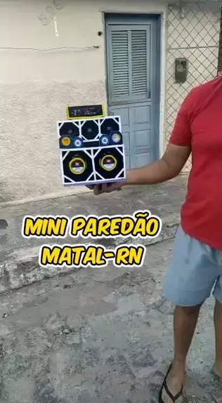 como fazer caixa de médio para mini paredão