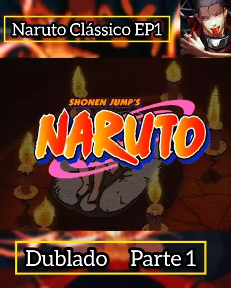 dvd,Naruto Clássico completo dublado