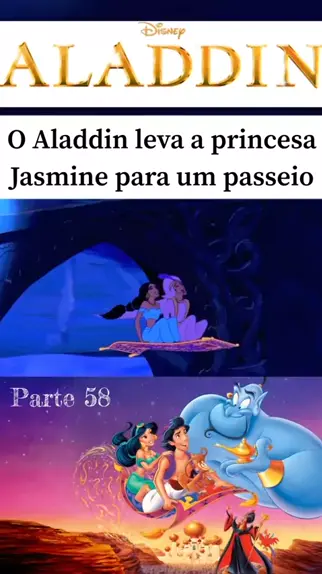 Descobrindo Aladdin  Disney Princesa 