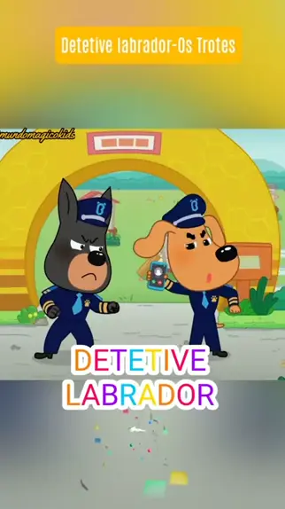 detetive labrador personagens