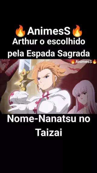 Ele foi escolhido por uma espada sagrada #anime #animes #Anime