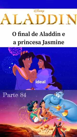 Descobrindo Aladdin  Disney Princesa 