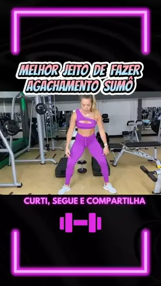 jeito certo de fazer agachamento sumô