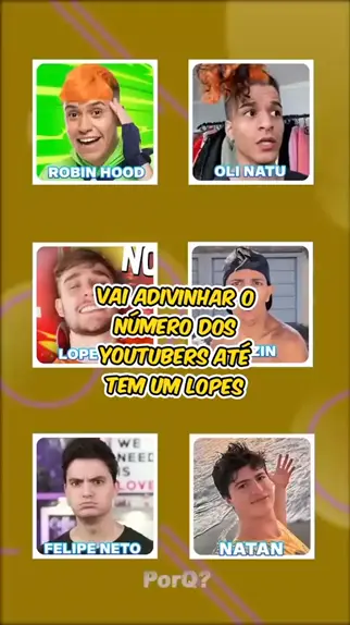  Nobru e Robin Hood Gamer estão entre os mais assistidos