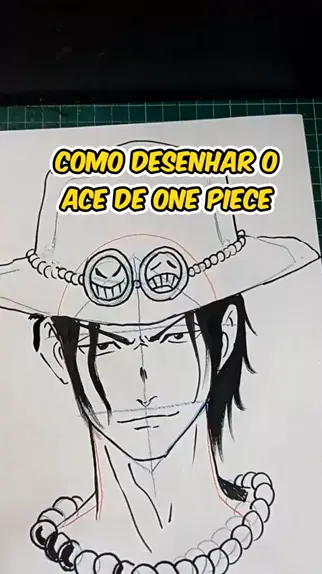 Como Desenhar o Luffy One Piece passo a passo #comodesenhar #tutorial #luffy  