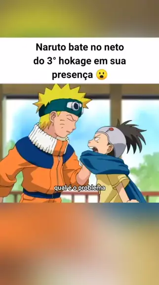 Terceiro Hokage cuidando do Naruto - iFunny Brazil