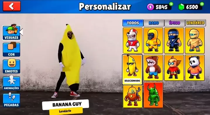 STUMBLE GUYS VERSÃO BANANA 🍌 