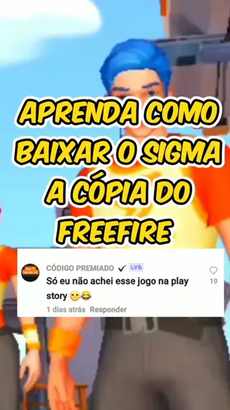 COPIOU O FREE FIRE! COMO BAIXAR E INSTALAR O NOVO JOGO SIGMA NO CELULAR  ANDROID! 