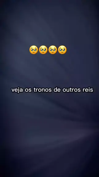 Veja os tronos de outros reis, dobrados ao chão, até meu coração se deu.. -  playlist by DN Music Brasil