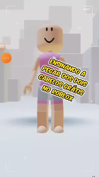 roblox como pegar seu cabelo marrom grátis