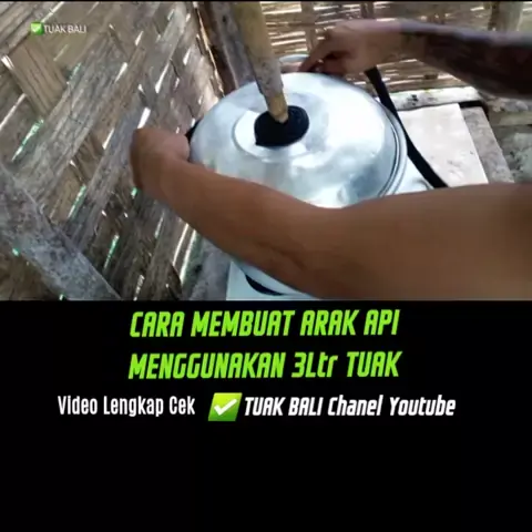 Tuak Bali kaprock . Inspiration. Cara membuat Arak Api tuakbali arakbali viral