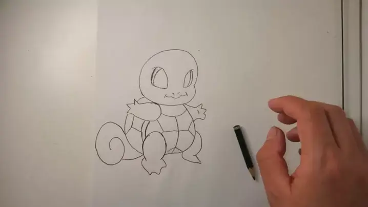 COMO DESENHAR SQUIRTLE POKÉMON FÁCIL #pokemon #squirtle #desenho