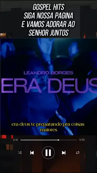 Era Deus — Leandro Borges