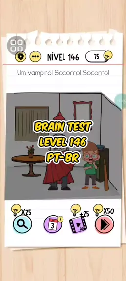 Brain test nível 185 