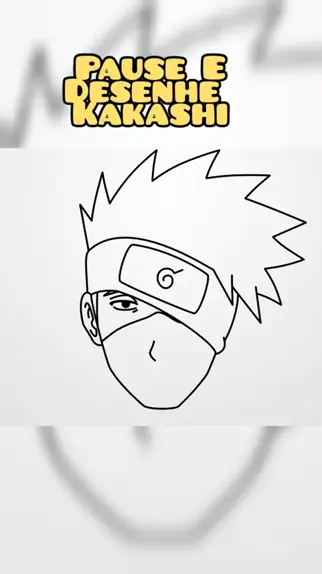 How to draw Naruto Step by Step.  Naruto desenho, Kakashi desenho,  Desenhos para colorir naruto
