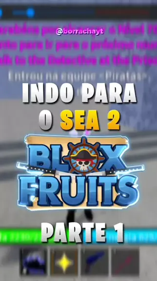 FINALMENTE CHEGUEI NO 3 SEA DO BLOX FRUITS SEM ROBUX!! 