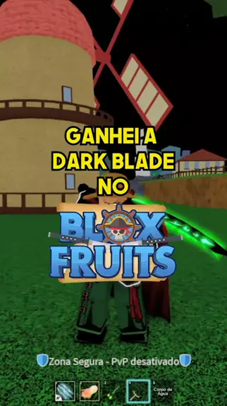 como conseguir a dark blade no blox fruits de graça