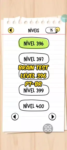 BRAIN TEST NÍVEL 367 EM PORTUGUÊS 