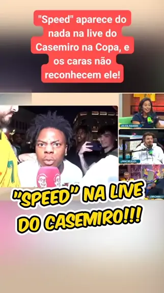 vazamento do speed em live