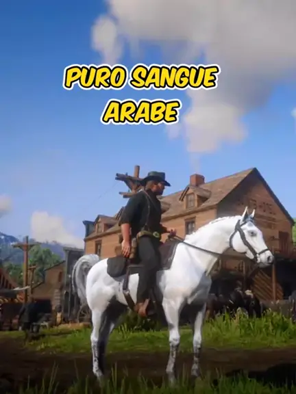 Como CONSEGUI o CAVALO PURO SANGUE ÁRABE MAIS LINDO DO RED DEAD REDEMP