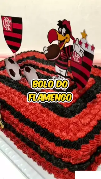 bolo flamengo 50 anos