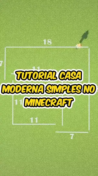 Minecraft: Como construir uma pequena casa moderna Tutorial (Casa