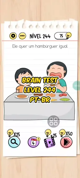 Brain Test  Nivel 367 - Quiere tener grandes músculos 