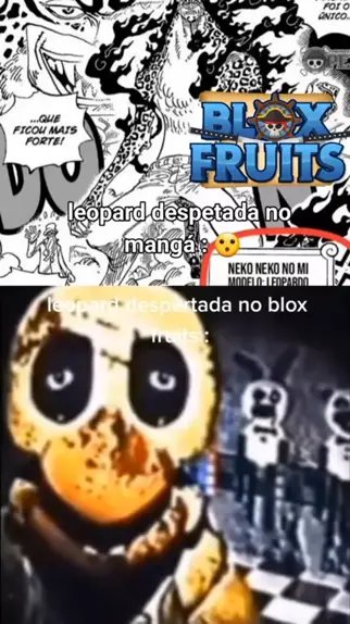 🐯 COMO FAZER A FRUTA DO LEOPARDO NA VIDA REAL - BLOX FRUITS 