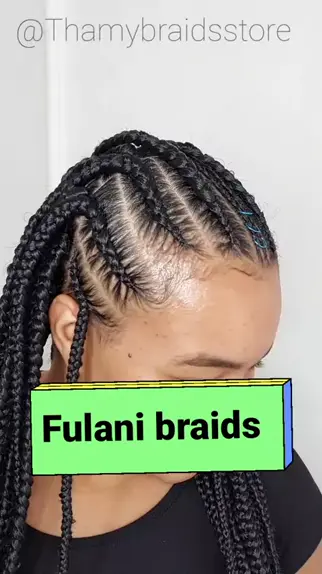 fulani braids on kids