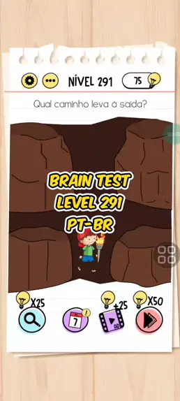 brain test nível 295 