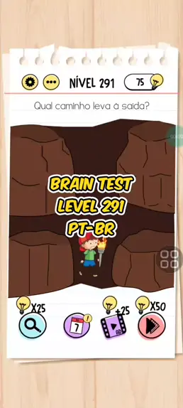 BRAIN TEST NÍVEL 295 