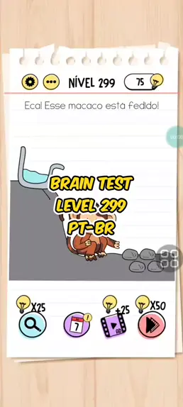 nivel 185 do brain test