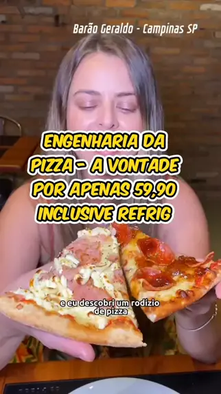 RODÍZIO DE PIZZA COM VÁRIAS ENTRADINHAS SÓ $49,90 😱 🍕 (De Terça e Q