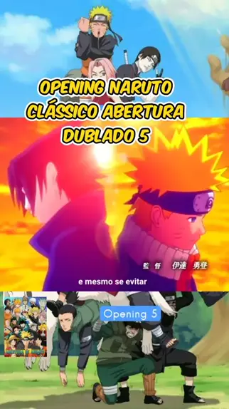 Openings do Naruto Clássico•