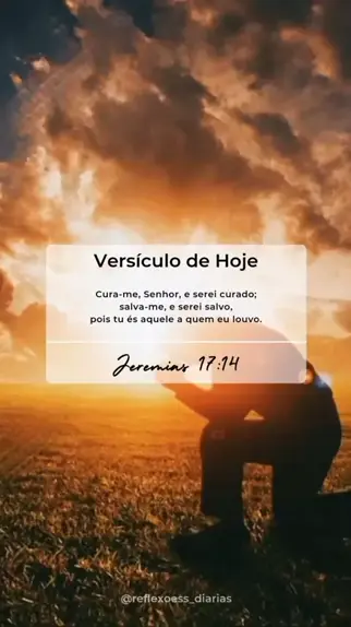 Jeremias 17:14 (Cura-me e serei curado) - Bíblia