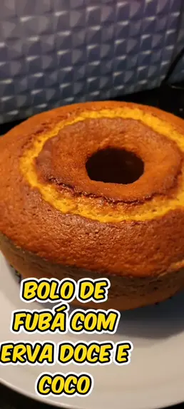 Bolo de Fubá - C K N J