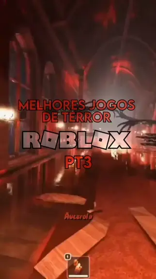 MELHORES jogos de TERROR do Roblox pra jogar com amigos 👻 #Roblox 