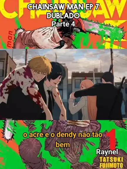 🇧🇷 QUE FAZER S3X0? 😏😳(DUBLADO PT-BR) CHAINSAW MAN EP 7 