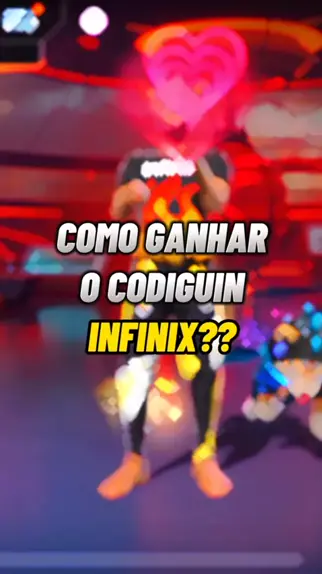 RESGATEI O NOVO CODIGUIN FF ! CODIGUIN INFINIX FREE FIRE, COMO