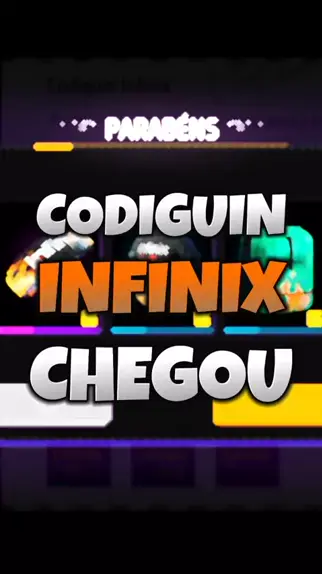 CORRE! RESGATE O NOVO CODIGUIN INFINIX TODOS PODEM RESGATAR CODIGO