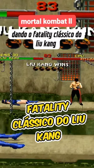 Cara Fatality Liu Kang PS2