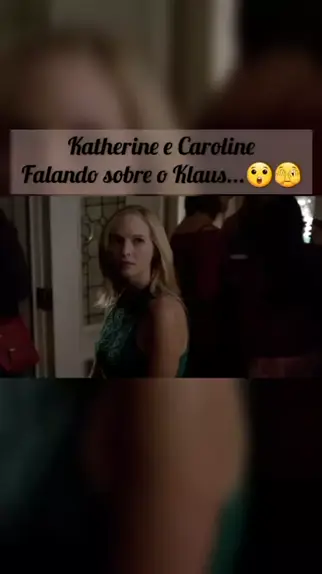 KLAUS & CAROLINE - PRIMEIRO BEIJO #klaroline #klausmikaelson #caroline