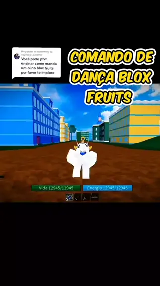 código para dançar no blox fruit