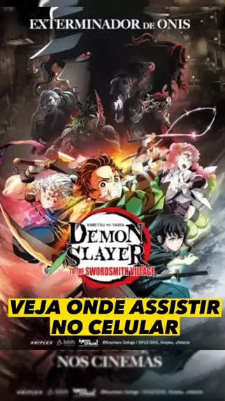 lançou o filme de demon Slayer dublado na AniTube delta agora