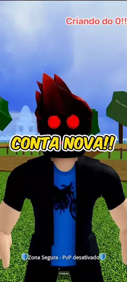 CRIANDO UMA NOVA CONTA NO ROBLOX 