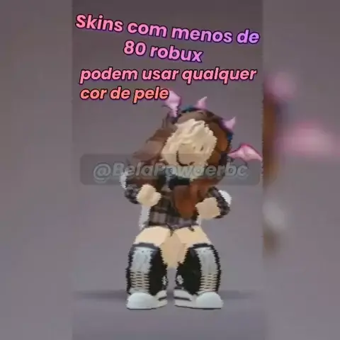 ROBLOX NÃO ESTÁ MUDANDO A COR DE PELE DO AVATAR 😱 [Problema